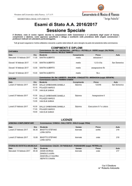 01 Calendario speciale