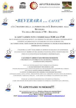 beverara … caffè - Comune di Bologna