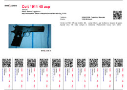 Colt 1911 45 acp
