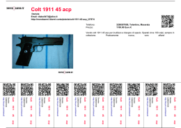 Colt 1911 45 acp