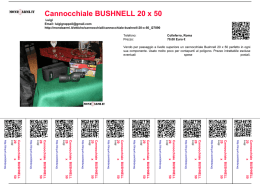 Cannocchiale BUSHNELL 20 x 50