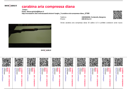 carabina aria compressa diana