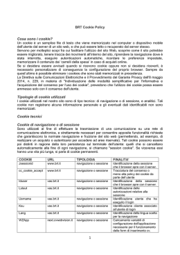 BRT Cookie Policy