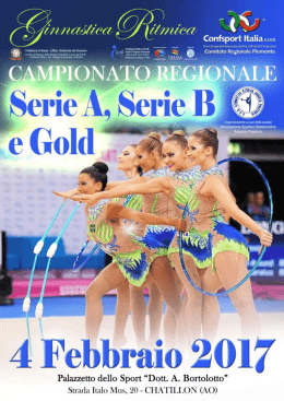 Circolare Serie A-B-GOLD &ndash; 1&deg; Prova