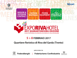 EXPO RIVA HOTEL 41° Edizione