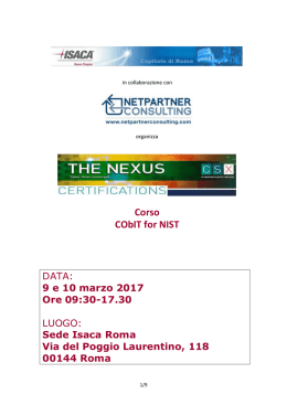 CObIT-for-NIST-Roma