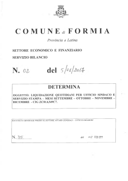 comune^, formia - Comune di Formia