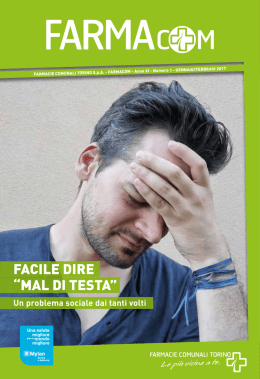 Nuovo numero FarmaCom online - Farmacie Comunali Torino Spa