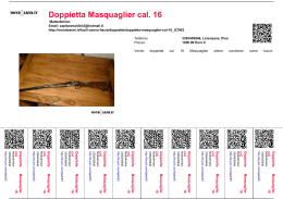 Doppietta Marquellier cal. 16
