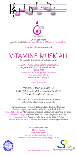 vitamine musicali - Regione Piemonte