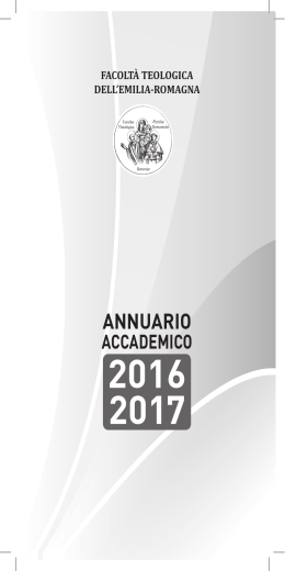 l`Annuario FTER 2016/2017