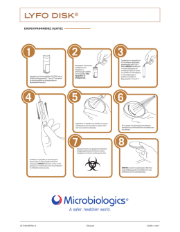 LYFO DISK - Microbiologics