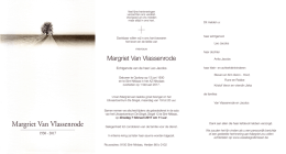 Margriet Van Vlassenrode