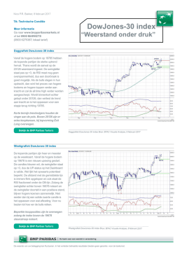 DowJones-30 index - BNP Paribas Markets