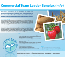 Commercial Team Leader