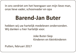 Barend-Jan Buter