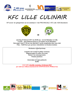 bijlage - KFC Lille