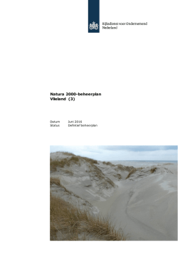 Natura 2000-beheerplan Vlieland (3)