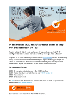 BusinessBoost On Tour Rotterdam