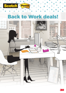 Back to Work deals!