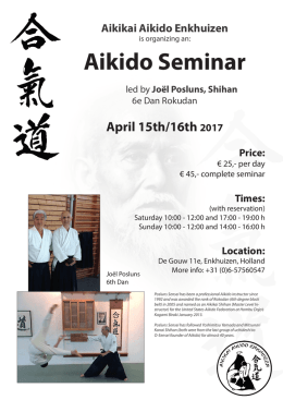 Stage Aikido