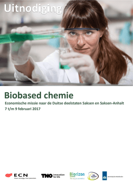 Economische missie Biobased Chemie