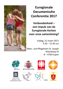 Euregionale Oecumenische Conferentie 2017