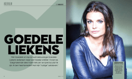 interview - Goedele Liekens