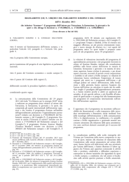 Regolamento (UE) N. 1288/2013 del - EUR-Lex