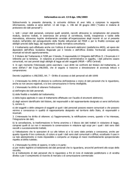 Informativa - Ufficio Scolastico Regionale per il Veneto