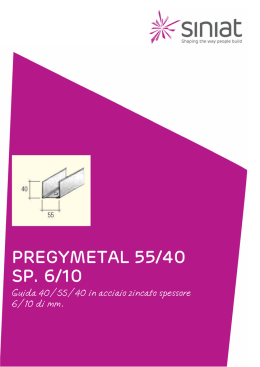 pregymetal 55/40 sp. 6/10