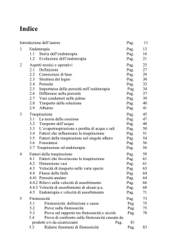 libro 2016 indice - Endoterapia &ndash; Difesa Ambientale