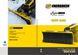 snow blade - Energreen