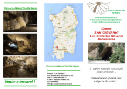 Brochure Grotte San Giovanni