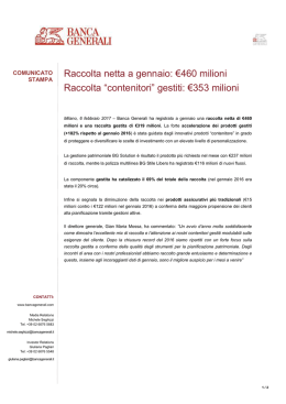 Scarica - Banca Generali.com