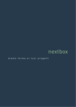 Scarica la brochure di Nextbox