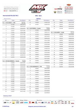Gara-Laptimes pos