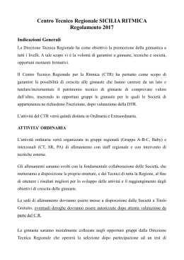 Regolamento - FGI Sicilia