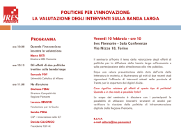 Diapositiva 1 - IRES Piemonte