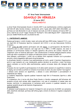 regolamento 2017 - Diavolo In Versilia