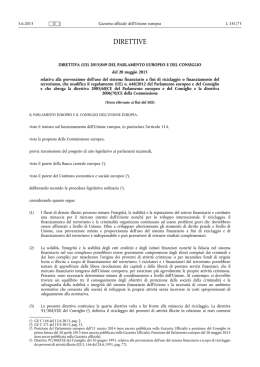 direttiva (UE) 2015/849 - EUR-Lex