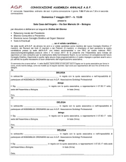 Invito in formato PDF - Associazione Grafologi Professionisti