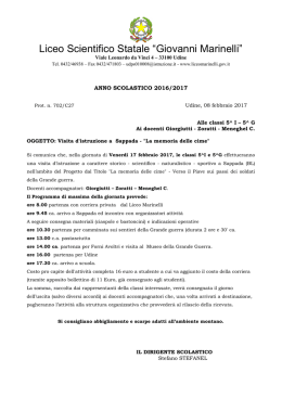 Liceo Scientifico Statale &ldquo;Giovanni Marinelli&rdquo;
