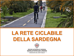 Diapositiva 1 - Regione Sardegna