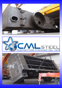 Strutture Meccaniche - CML steel