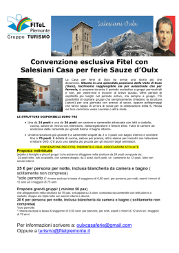 internet Salesiani Casa per ferie Sauze d`Oulx