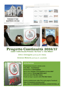 2017 Articolo Continuita_ Arte e Motoria 2017