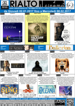 Programma PDF - Rialto il Cinema