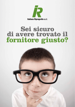 Company Profile - IR Italiana Riprografia
