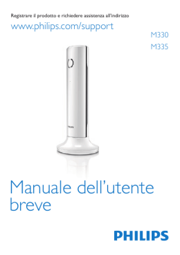 M330/335 Italian short user manual